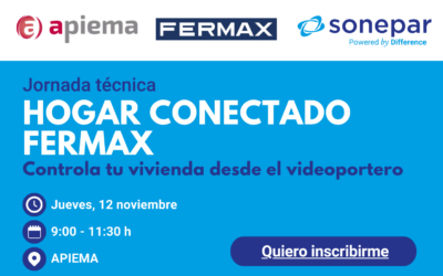 Jornada Técnica HOGAR CONECTADO FERMAX – SONEPAR 12 noviembre 2026